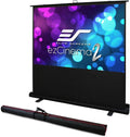 84-inch 16:9 Manual Floor Pull Up Projector Screen with Carrying Bag A3300