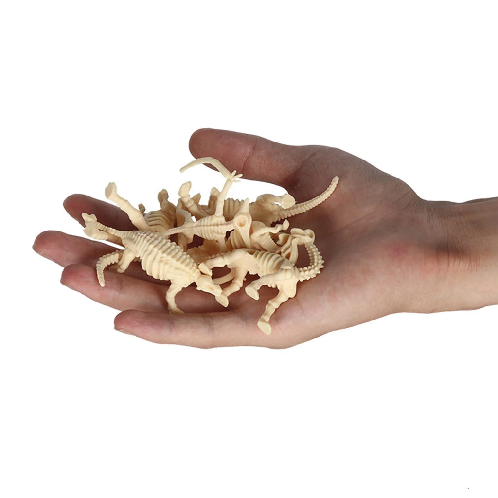 Colorful Simulation Dinosaur Fossil Model Ornaments E614590