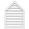Peaked Top Surface Mount PVC Gable Vent G939