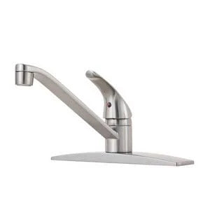 1-Handle Kitchen Faucet with Side Spray Stainless Steel P290885