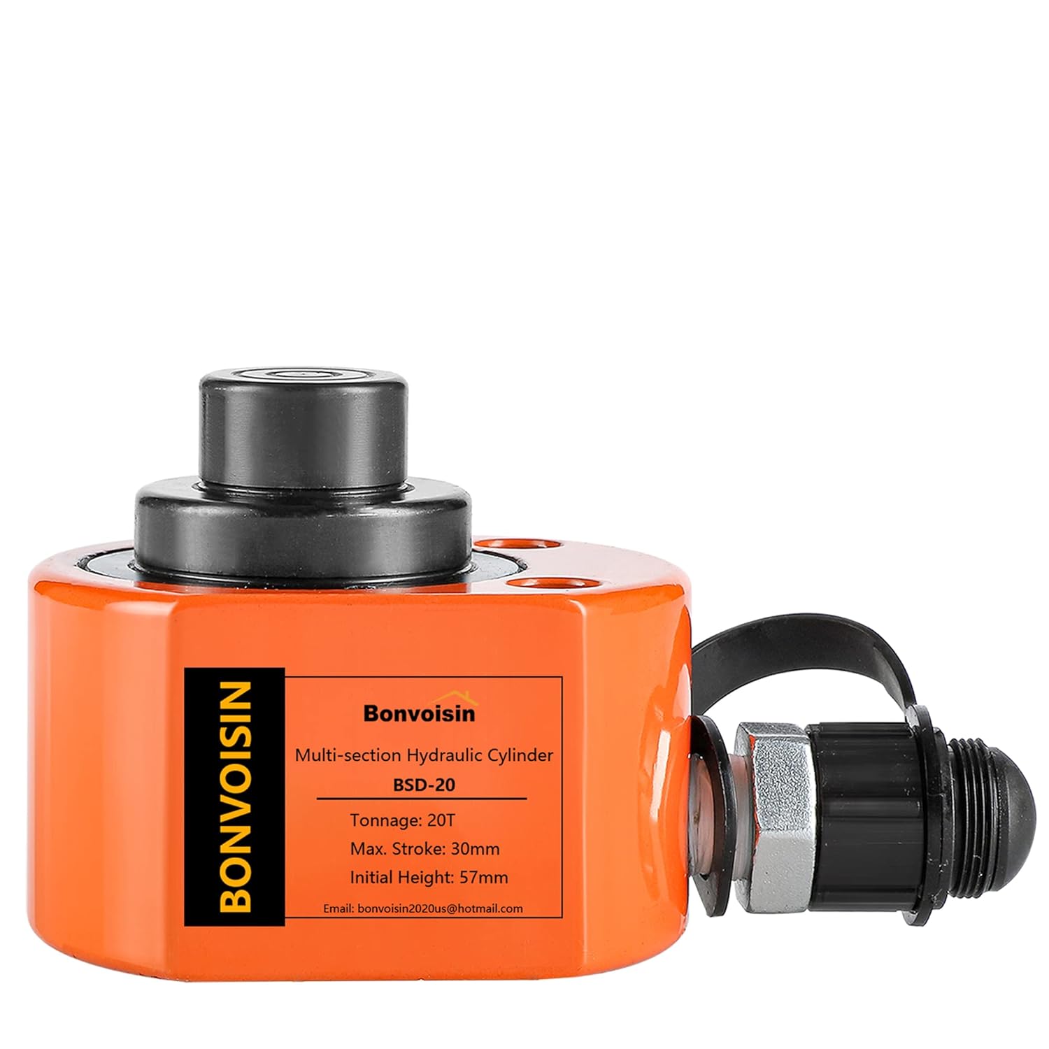 10T Hydraulic Cylinder Jack Porta Power Mini Hydraulic Ram Multi-Acting Low Profile Lifting Cylinders B766