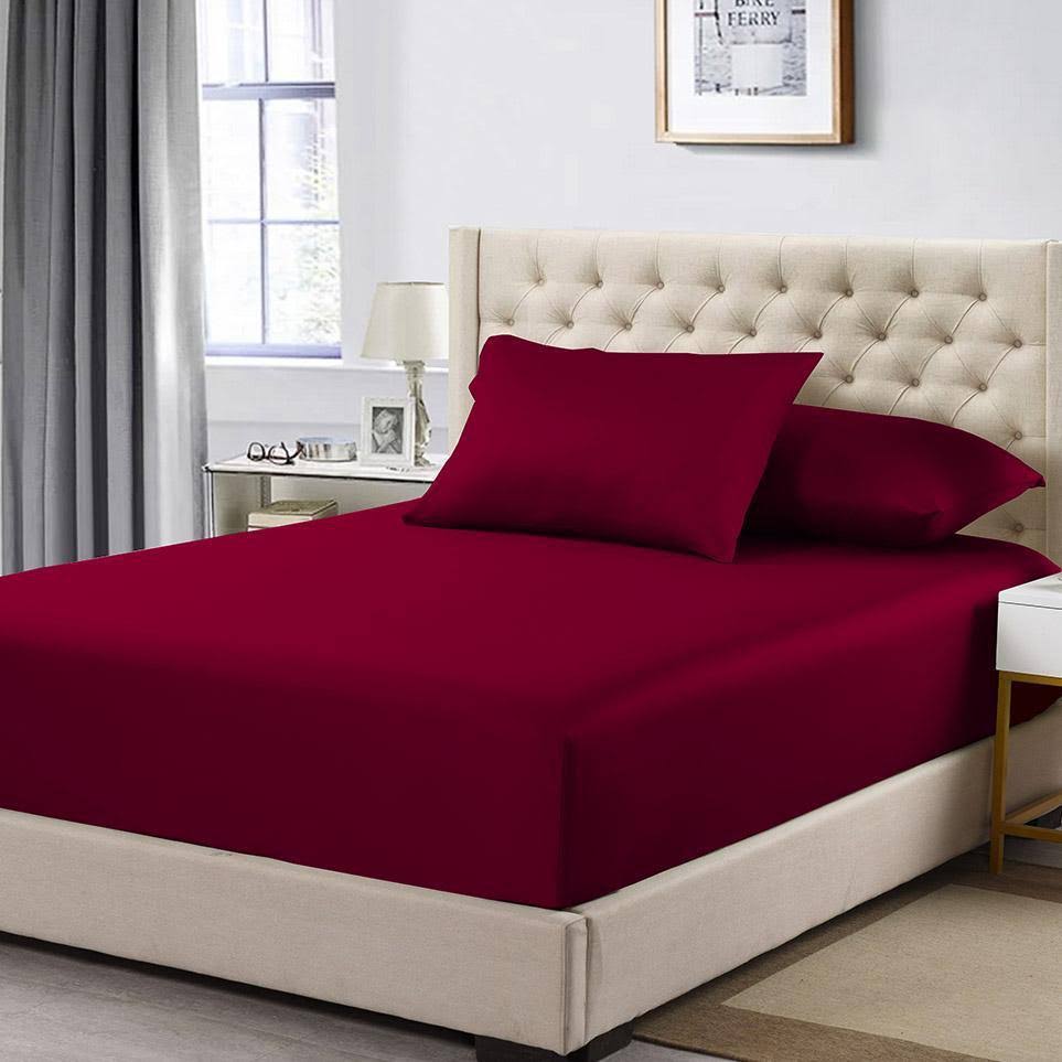 Fitted Sheet Only Cotton Solid 600TC California King V162272