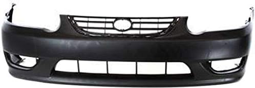 Front Bumper Cover Compatible with 2001-2002 Toyota Corolla Primed L9479