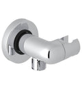 Spa Shower Pivoting Handshower Holder with Hose Outlet in Tuscan Brass M37244