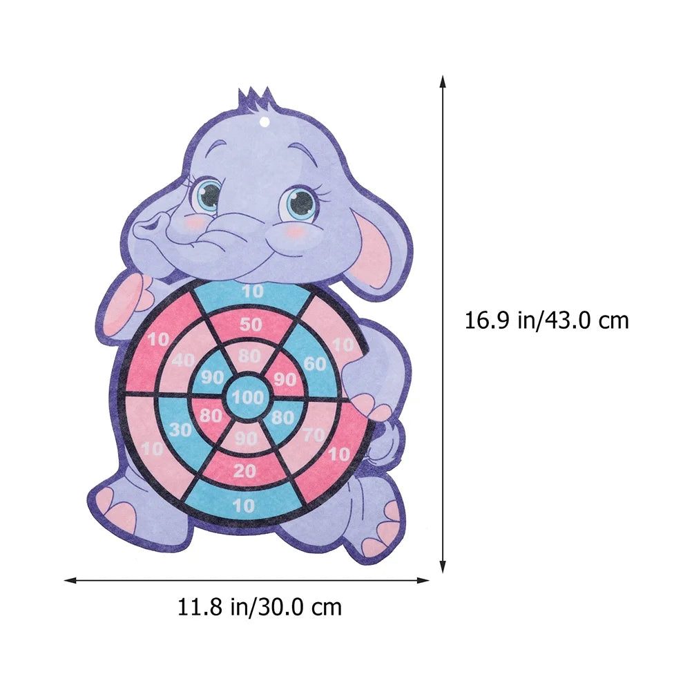 2 Sets Children's Sticky Ball Darts Board Toy Kit A948909