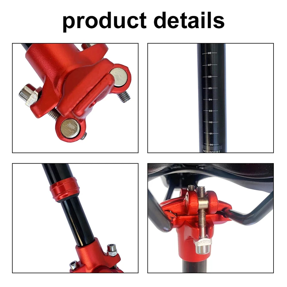 MTB Bike Suspension Seatpost Aluminum Alloy 31.6mm N166828
