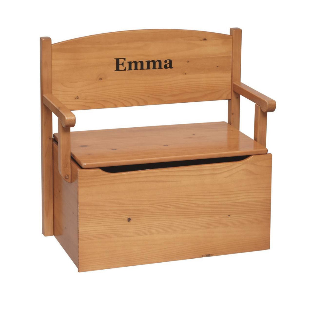 Soft Pink Toy Box Bench Y360870