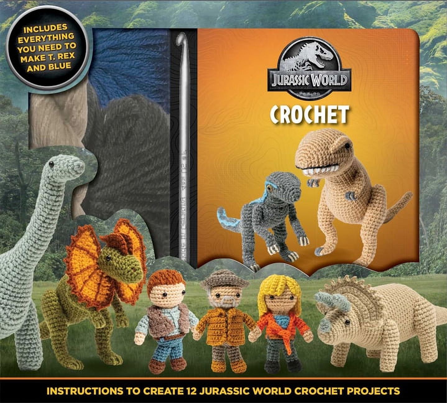 Jurassic World Crochet Kit S6560