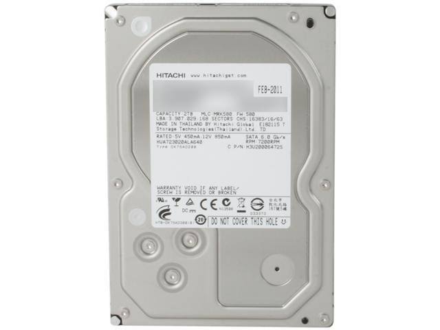 2 TB Internal HDD SATA 6Gb/s 7,200 rpm M655