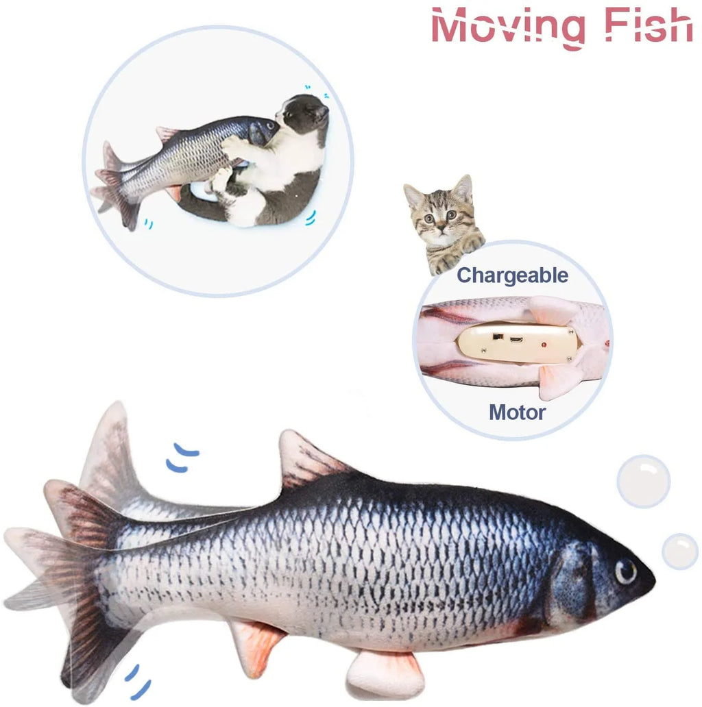 Electric Flopping Fish Cat Toy K616