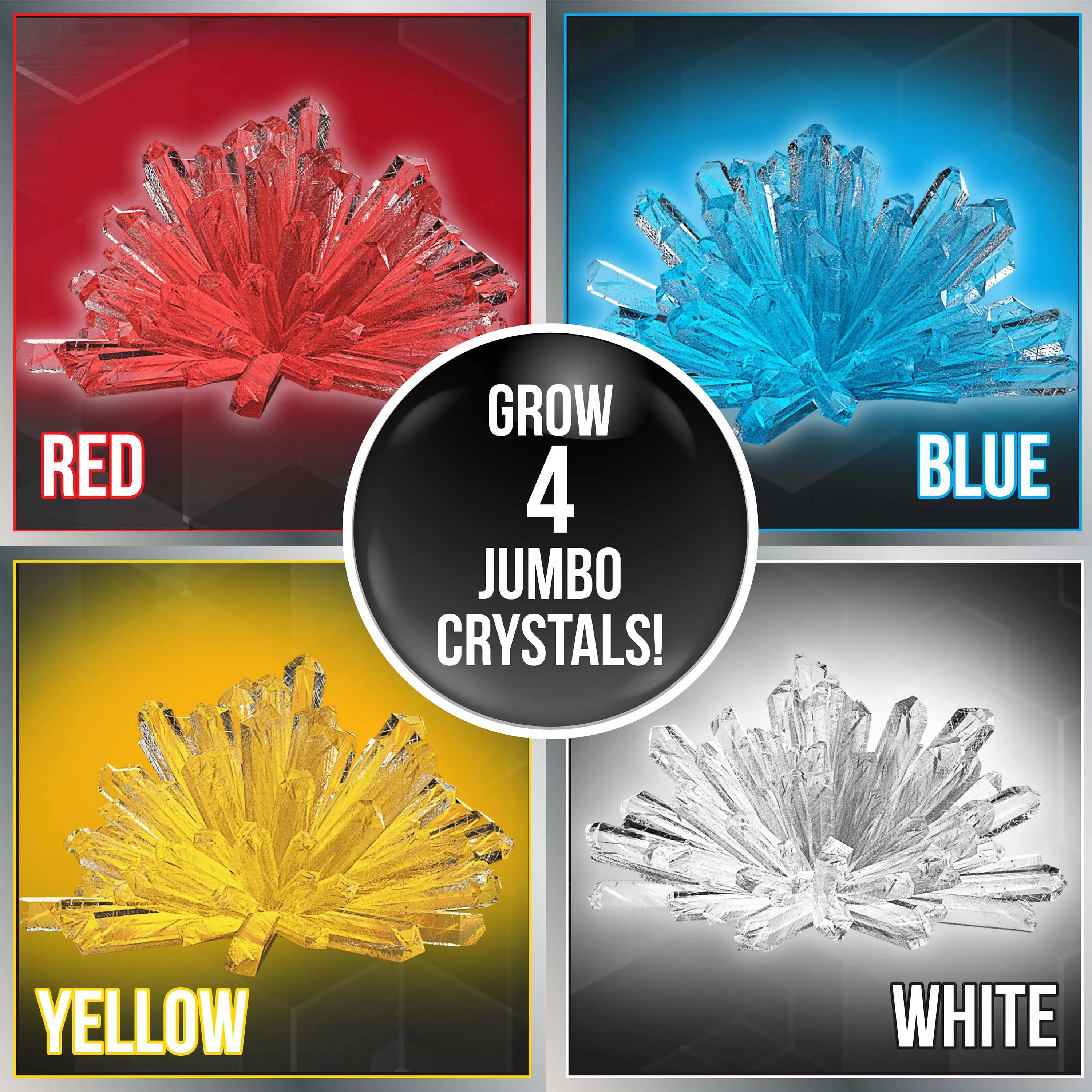 Crystal Growing Science Set with Light Up Display Dome B306