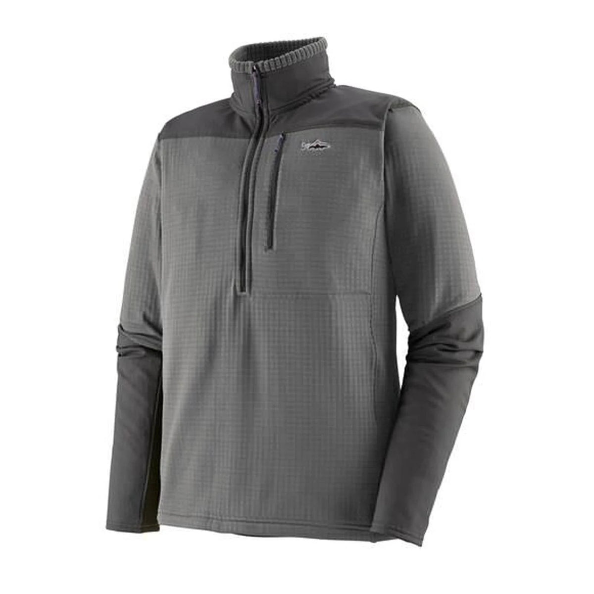 Long-Sleeved 1/4-Zip Noble Grey N16975