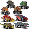 Dinosaur Pull Back Toy Cars Vehicle Playsets A9806