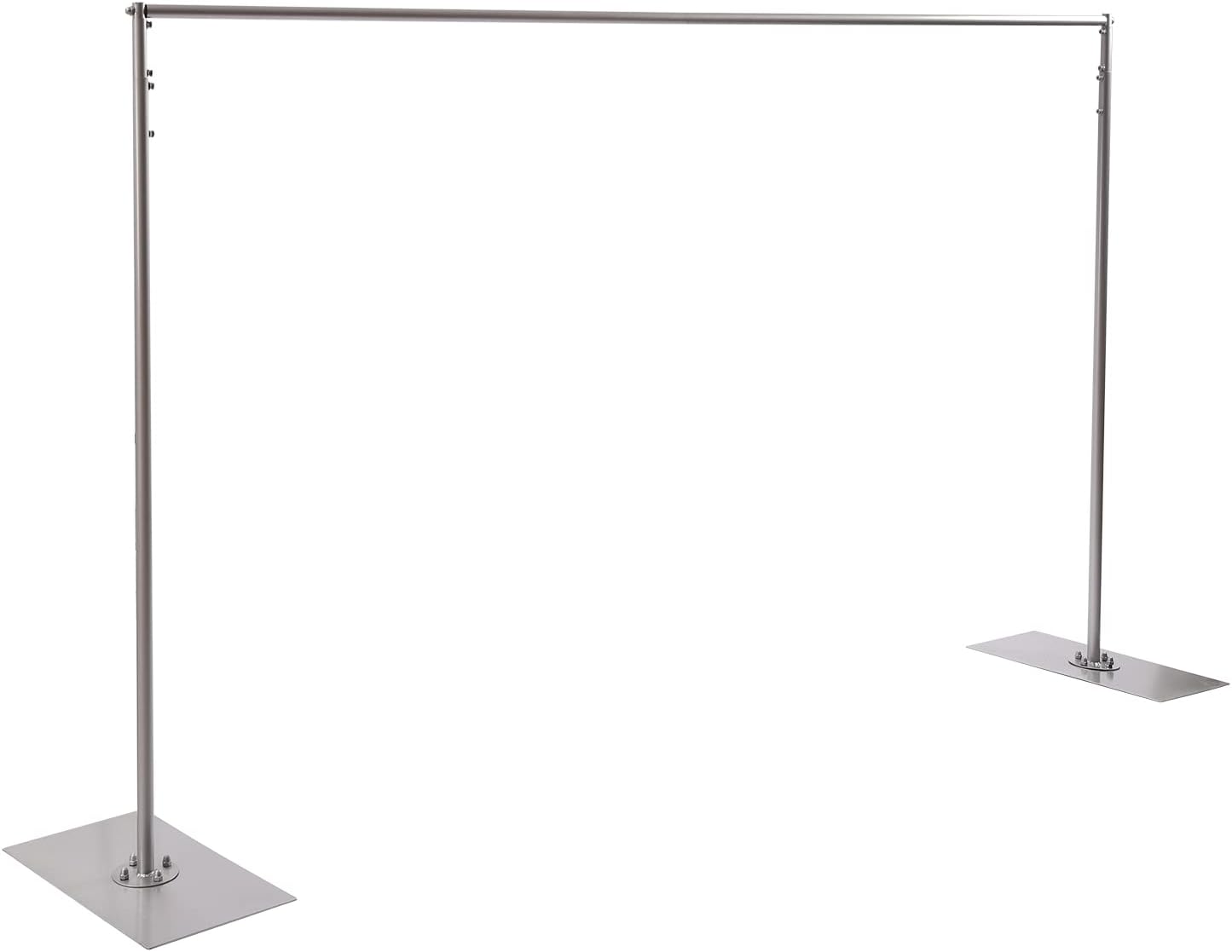 10 x 20ft Heavy Duty Pipe and Drape Backdrop Stand Kit with Metal Steel Base X13343