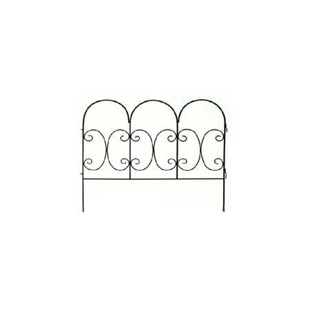 Black Scroll Panel 30 inch Height by 36 inch Wide R120742