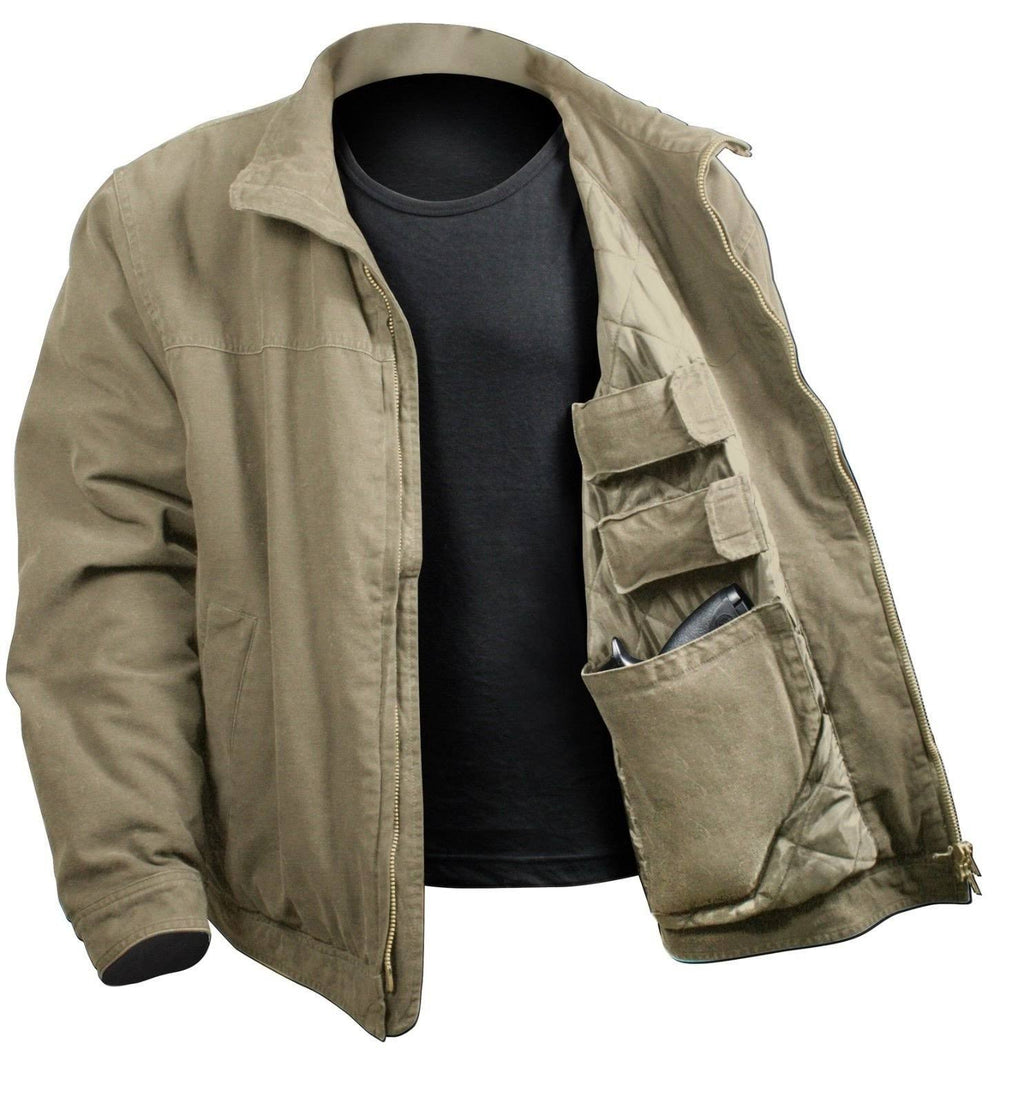 Khaki Concealed Carry Jacket G917707