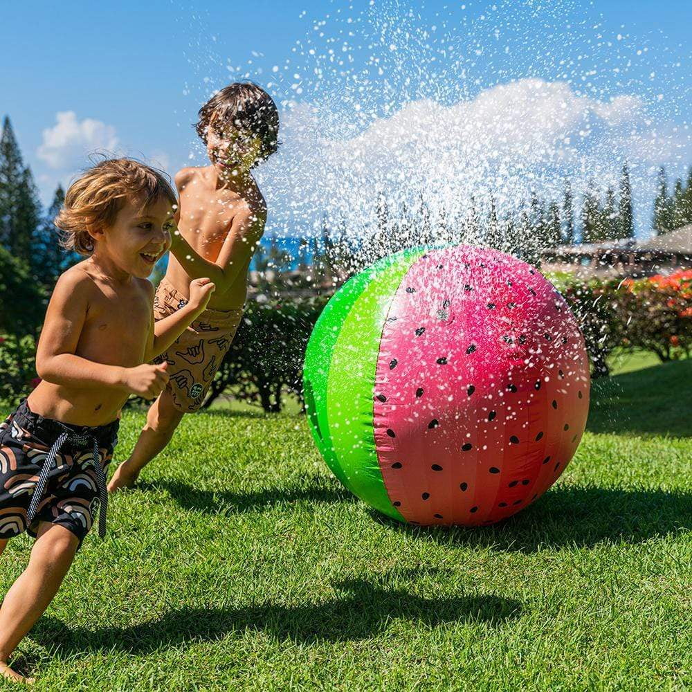 Giant Watermelon Beach Ball Sprinkler A178