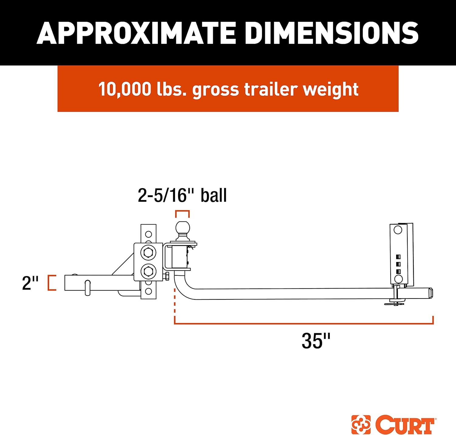 2P Weight Distribution Hitch with Sway Control U777717