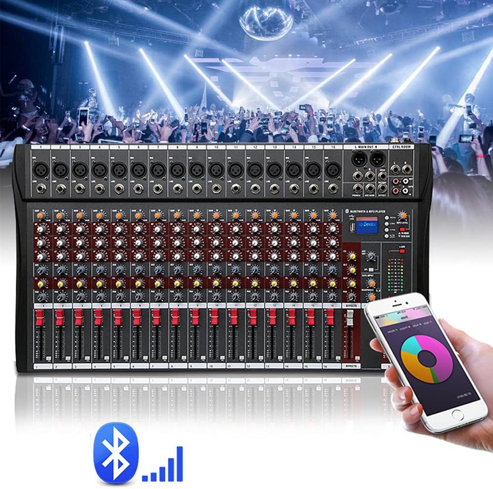 16-Channel Bluetooth Mixing Amplifier D5466