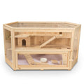 3-Tier Fir Wood Hamster Cage O1936