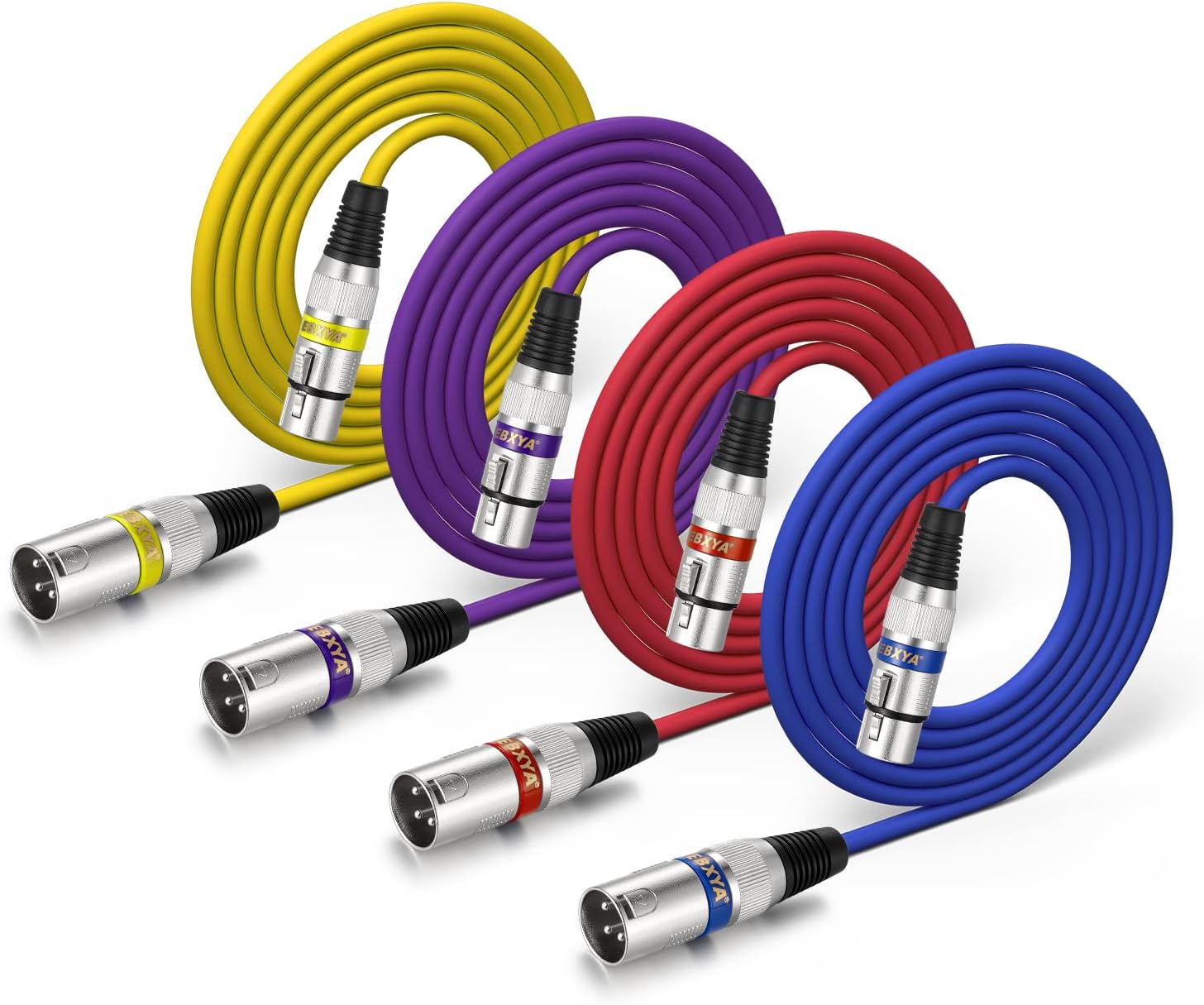 2 Feet XLR Male to Female Balanced Microphone Cable S735005