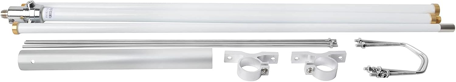 Dual Band 7.2ft Fiberglass Mobile Radio Antenna with SO239 Connector S395