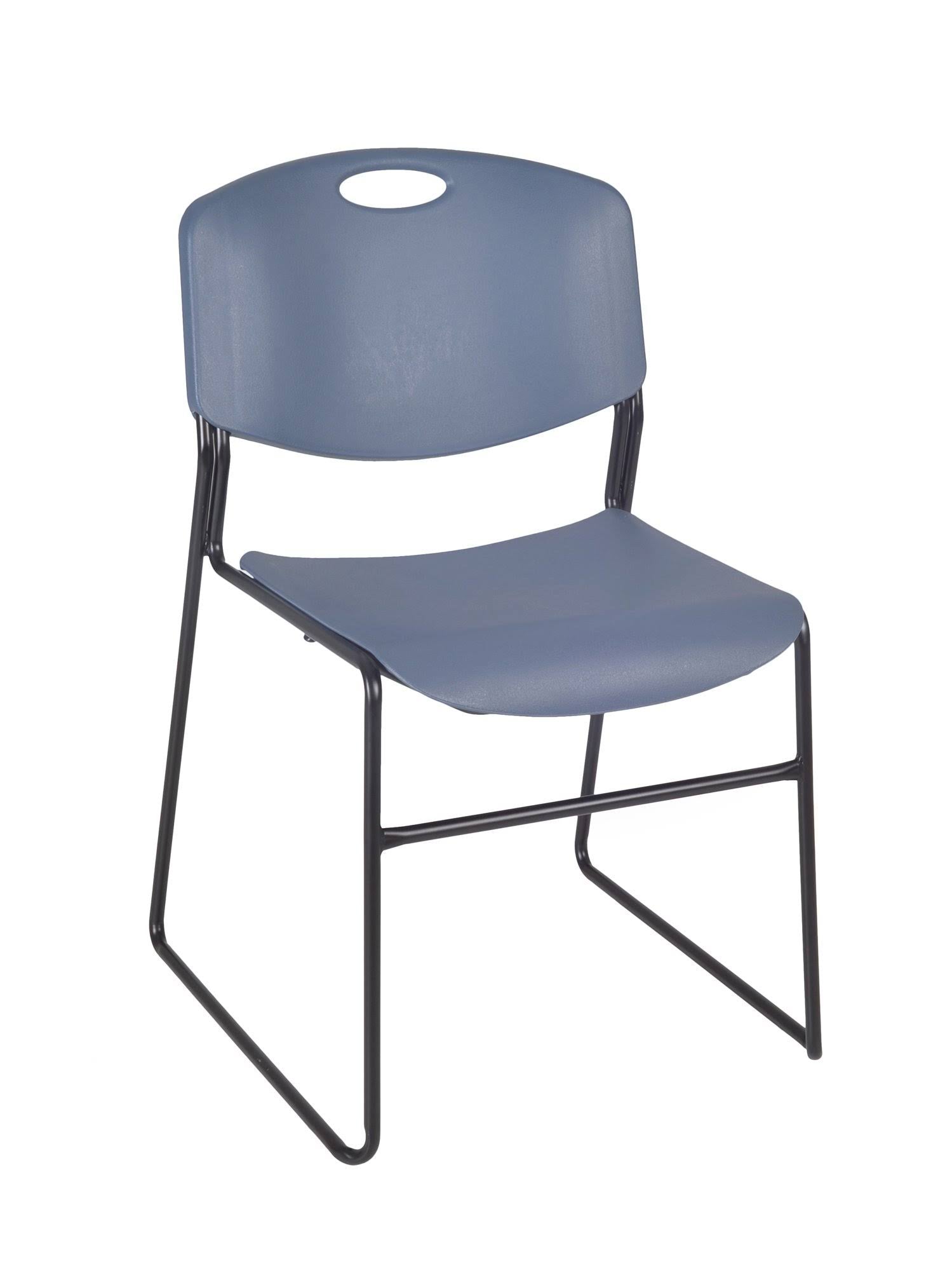 30x22 Square Breakroom Table with 4 Stack Chairs G91944