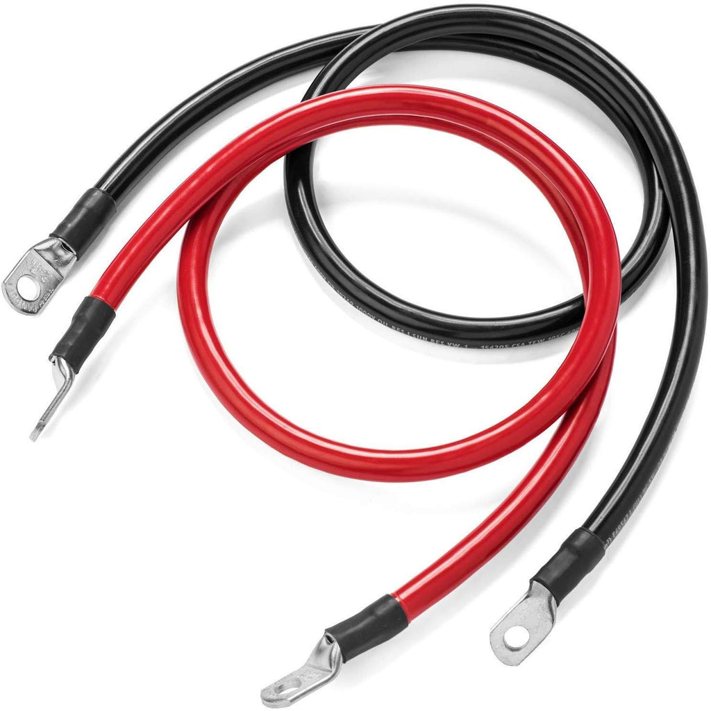 5ft 4/0 AWG Battery Inverter Cables K6122