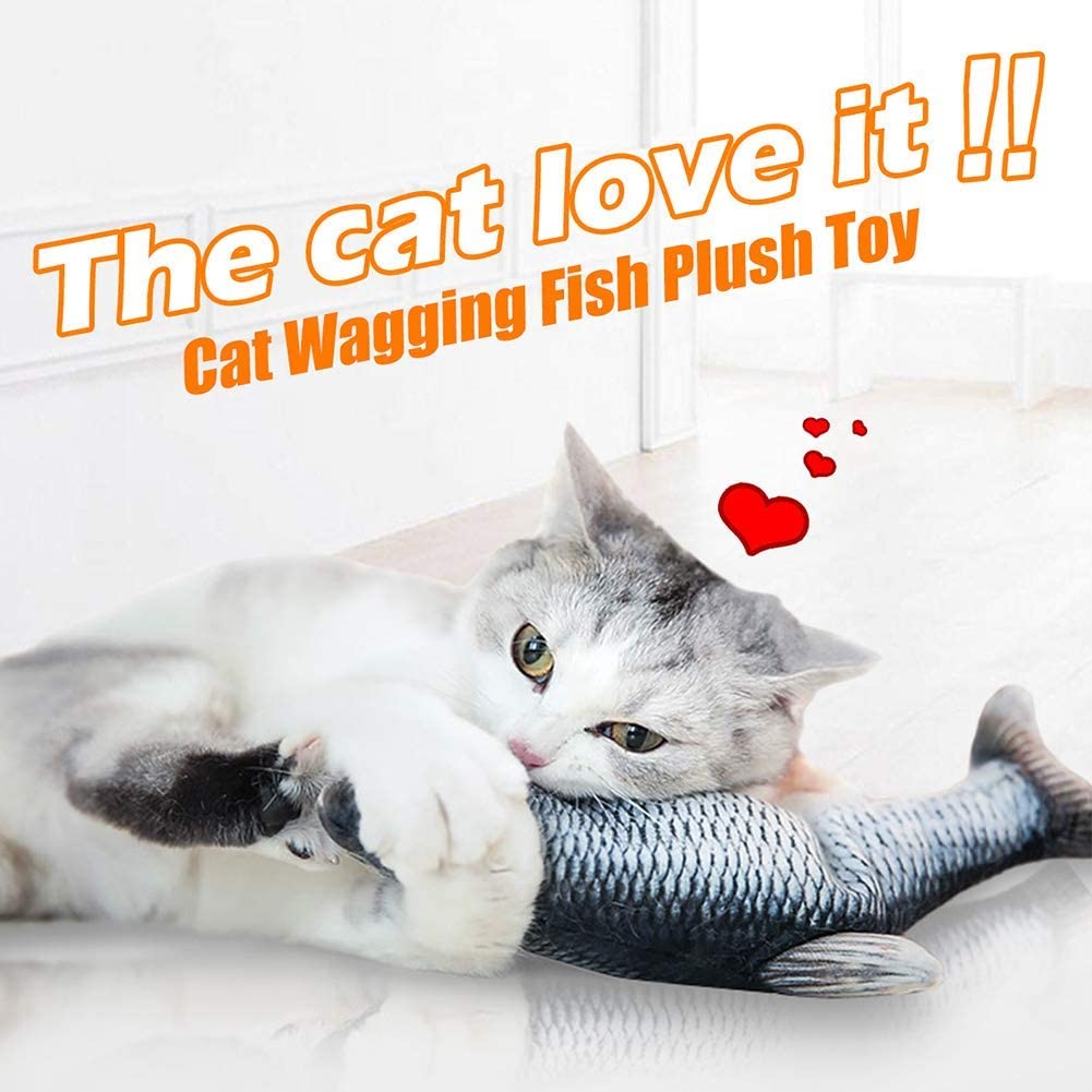 Electric Flopping Fish Cat Toy K616