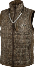 Synthetic Down Packable Two Tone Vest G9023