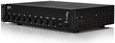 70V Commercial Multi Channel Amplifier, 6 Zones, 60W per Channel M7856