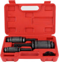 3pcs Steel Tail Pipe Expander Kit 1-1/18in to 3-1/2in Exhaust Muffler Spreader Auto Tool V60857
