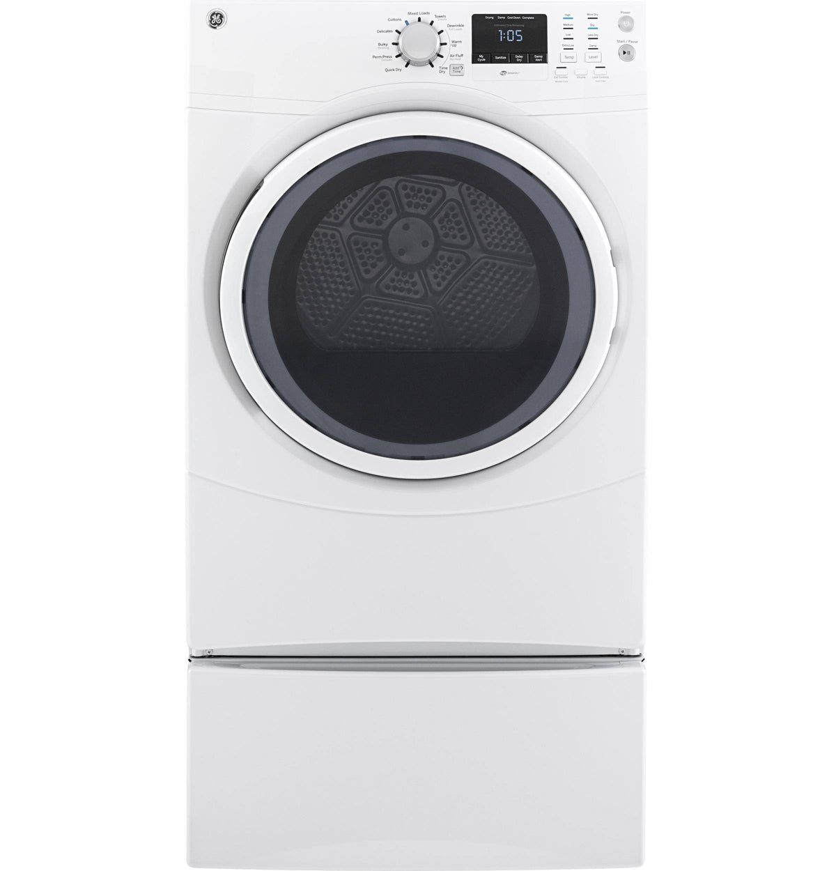 White Electric Dryer R15722
