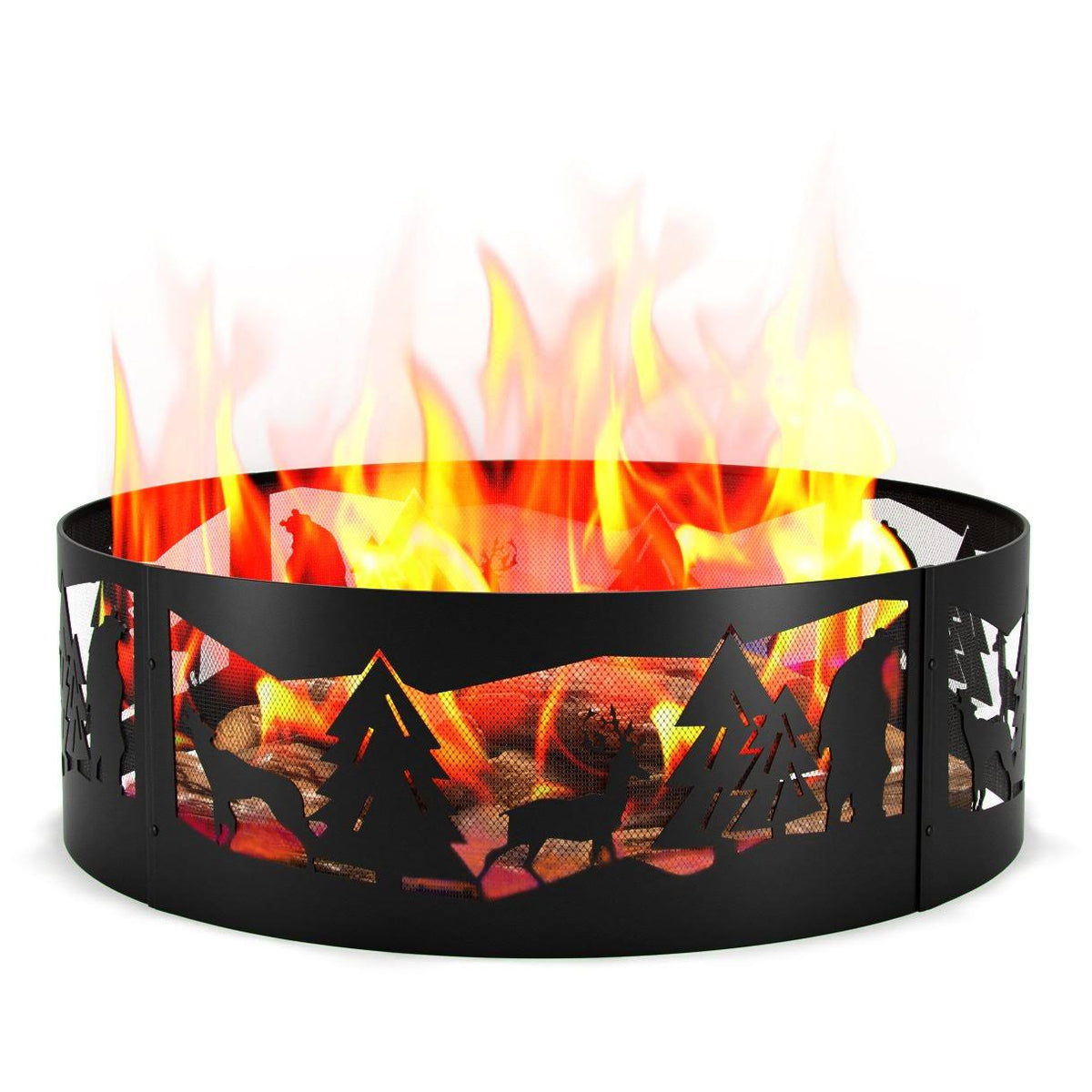 Heavy Duty Campfire Fire Pit Ring L535