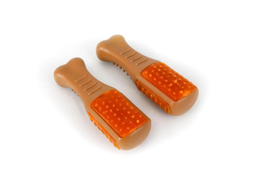 Chicken Flavored Chew Toy, 2 Pack E162983