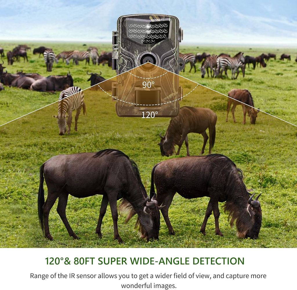 1520P 36MP Waterproof Game Camera with Night Vision Motion Activated, Pack of 2 A307737