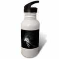 Black and White 21 oz Sports Water Bottle G548283
