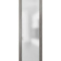 Slab Barn Door Panel Frosted Glass Lite S98837