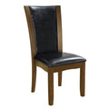 Brown Cherry Contemporary Side Chair (Set of 2) L305
