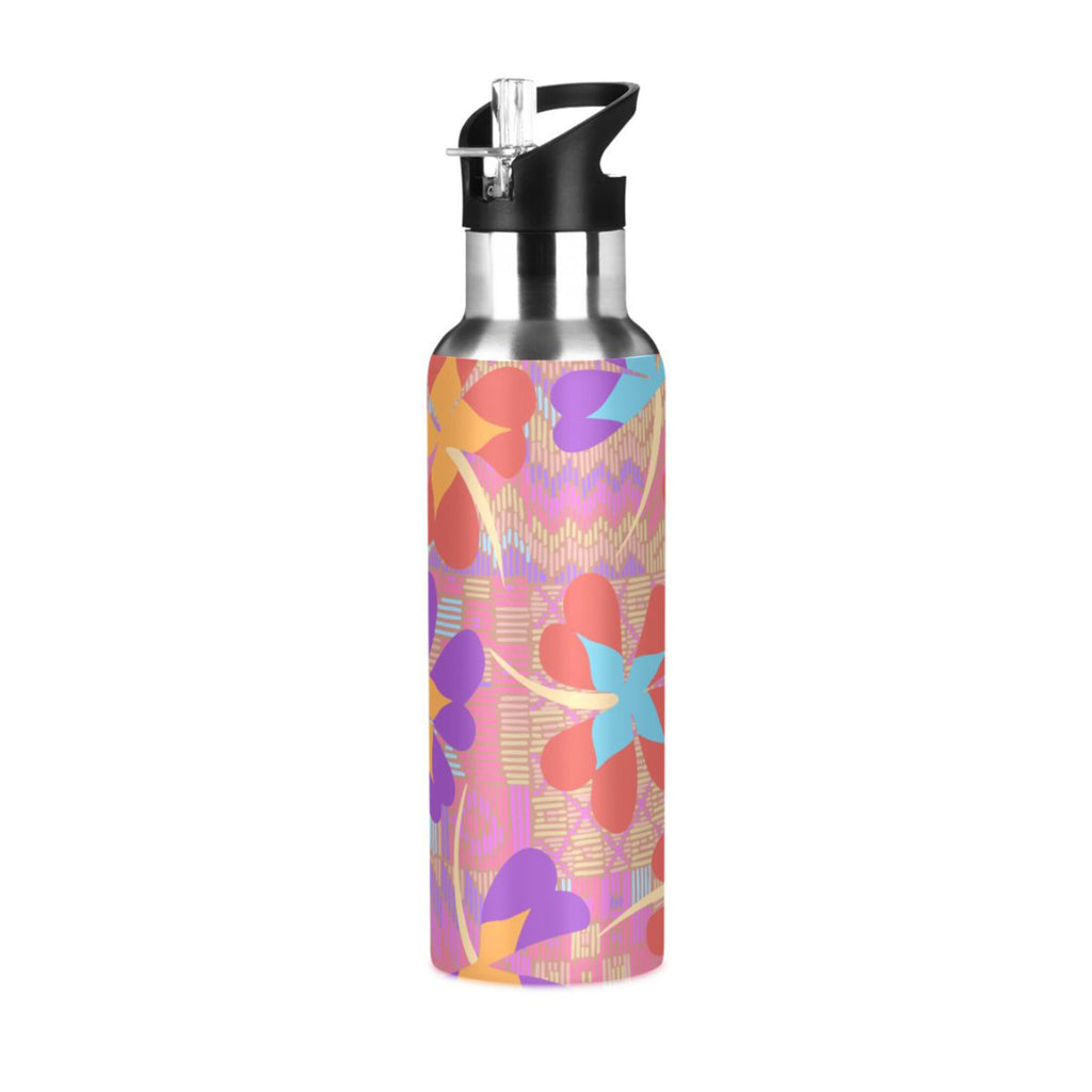 Stainless Steel Insulated Water Bottle with Straw Lid E13409