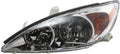 Driver Side Headlight for Toyota Camry 2002 2003 2004 W4984
