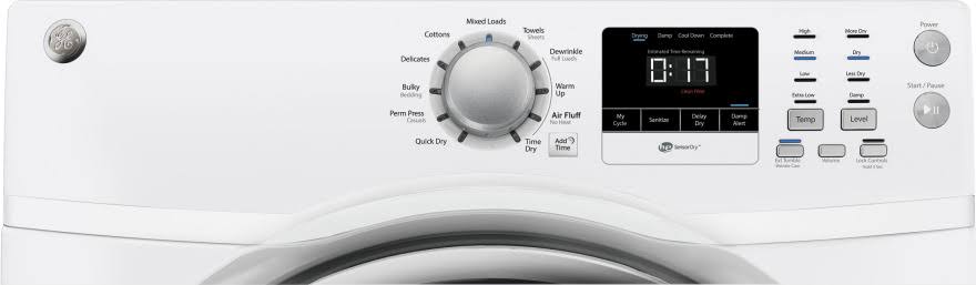 White Electric Dryer R15722