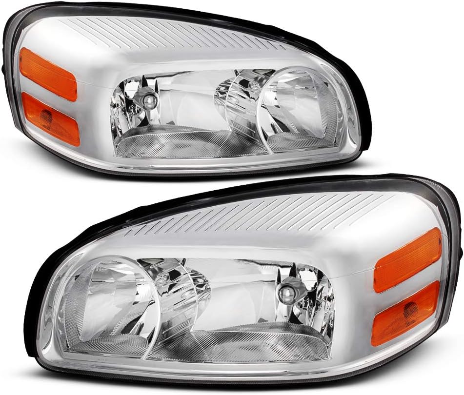 Headlights Headlamps Driver + Passenger W5629