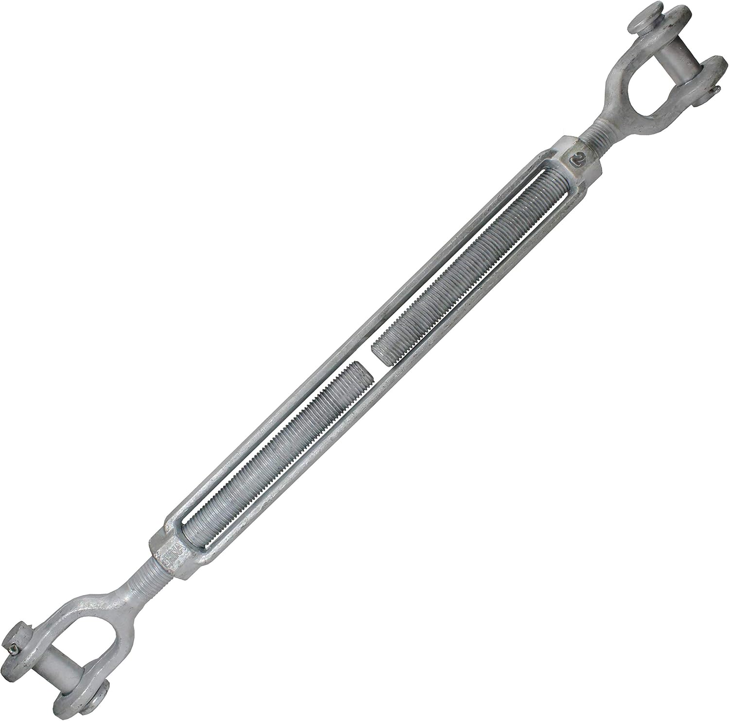 Galvanized Jaw and Jaw Turnbuckle I347422