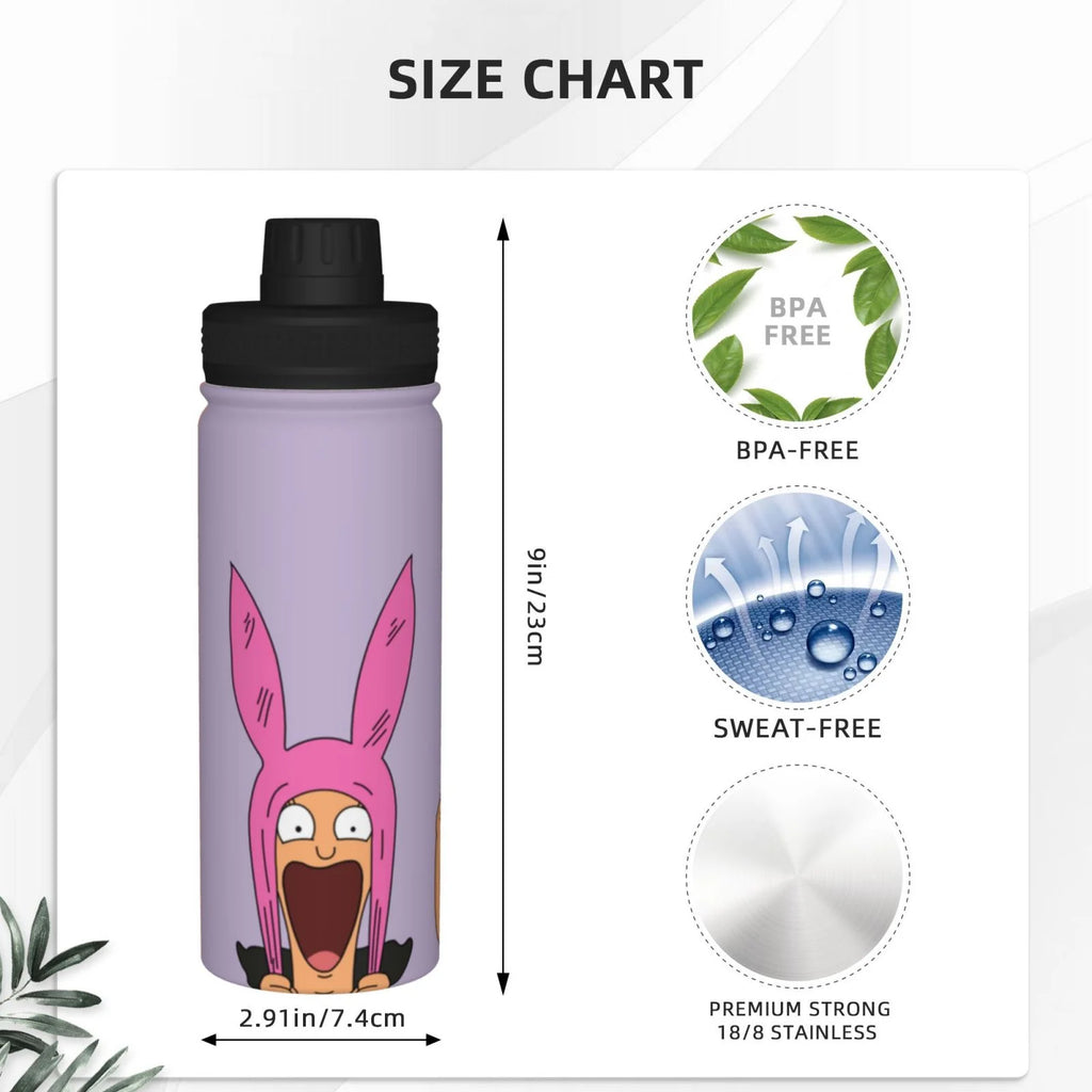 Stainless Steel Insulated Water Bottle 18OZ K642