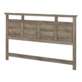 King Weathered Oak Headboard K554