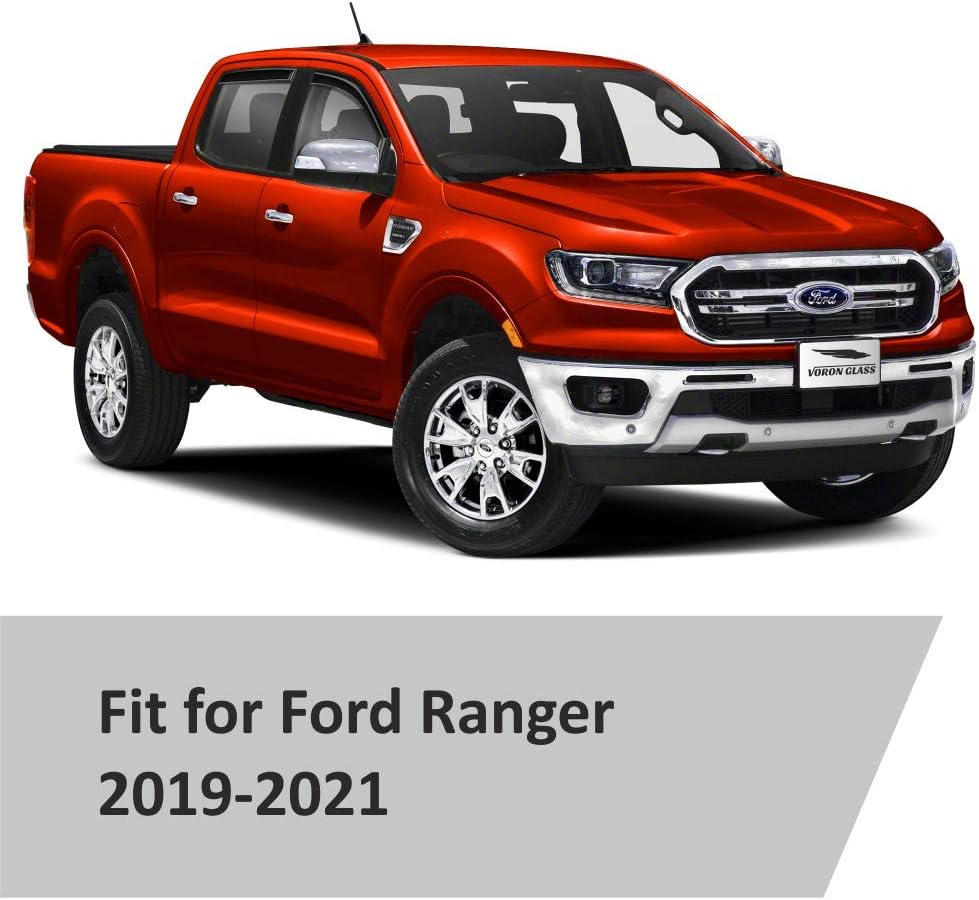 4 Pieces In-Channel Window Deflectors for Trucks V3791