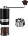 Manual Coffee Grinder Stainless Steel Conical Burr Mill W82688