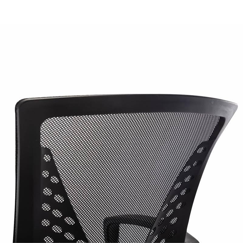 Adjustable Mesh and Metal Office Chair in Black V155