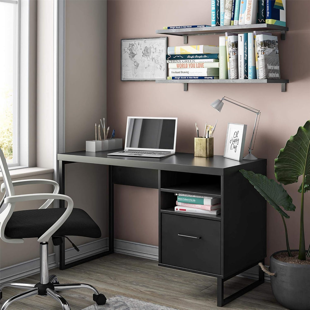 Black Computer Desk D521